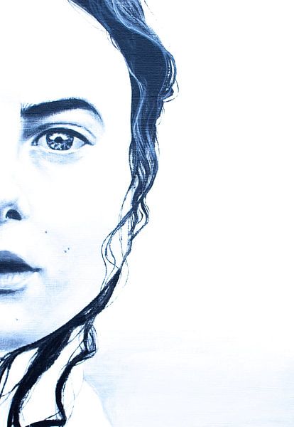 gezicht meisje von Liv ter Riet