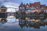 Wenn der Abend in Enkhuizen hereinbricht