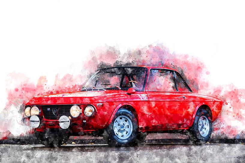 Lancia Fulvia HF von Theodor Decker