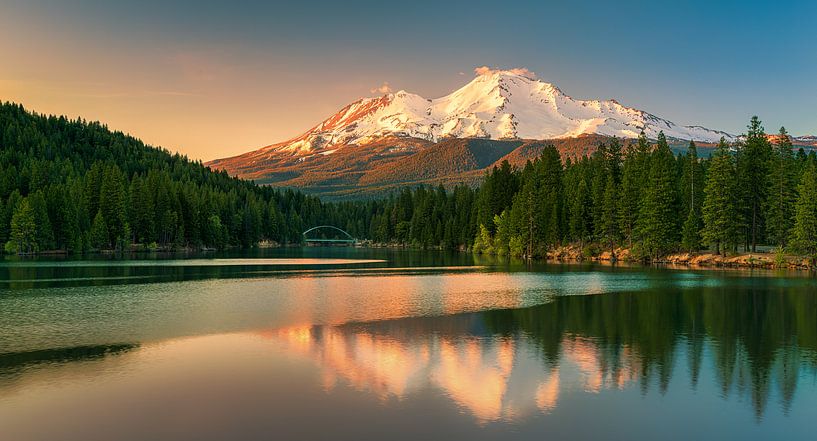 View on Mount Shasta, California by Henk Meijer Photography