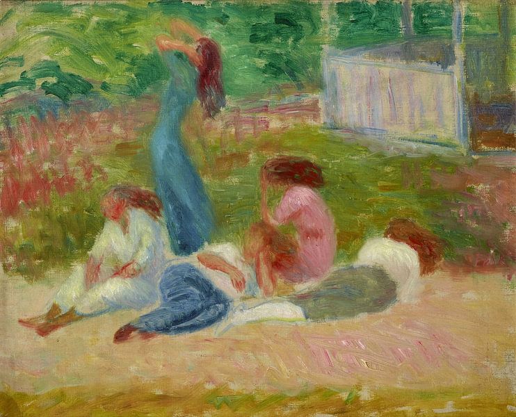 Les filles au soleil, William Glackens par Des maîtres magistraux
