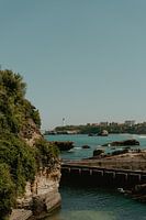 Uitkijk op de vuurtoren van het Franse Biarritz.