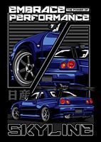 Nissan Skyline GTR R34 JDM Car