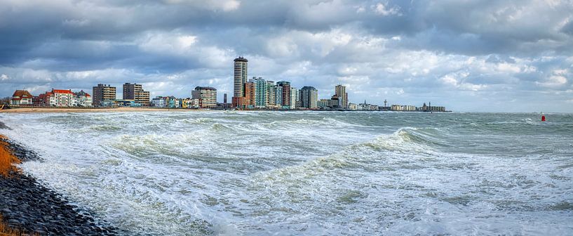 Tempête à Flessingue par Evert Jan Looise