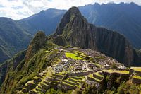 Machu Picchu from above, Peru