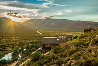 Sonnenuntergang in Südafrika