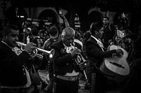 Groupe Mariachi au Mexique