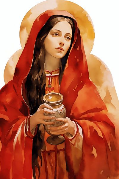 Heilige Maria Magdalena von Adames Art Studio