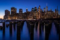 La ligne d'horizon de Manhattan