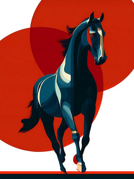 Pferd - Stilvolle Tier-Silhouetten-Kollektion von Ariadna de Raadt-Goldberg