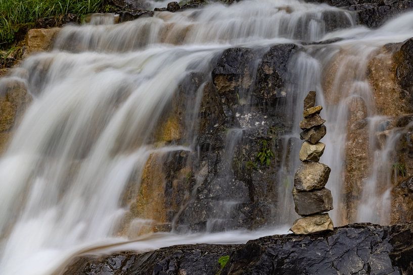 Small waterfall in Farchant by Andreas Müller