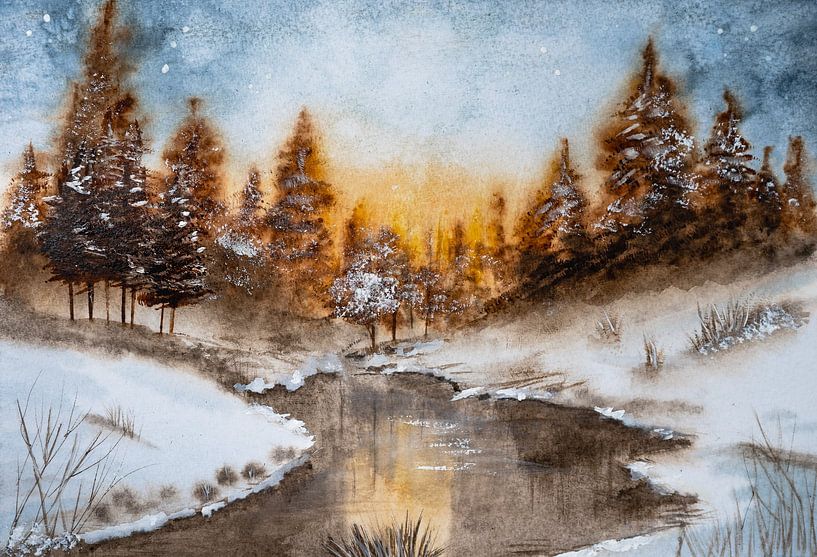 Aquarell Teil 8 von Tania Perneel