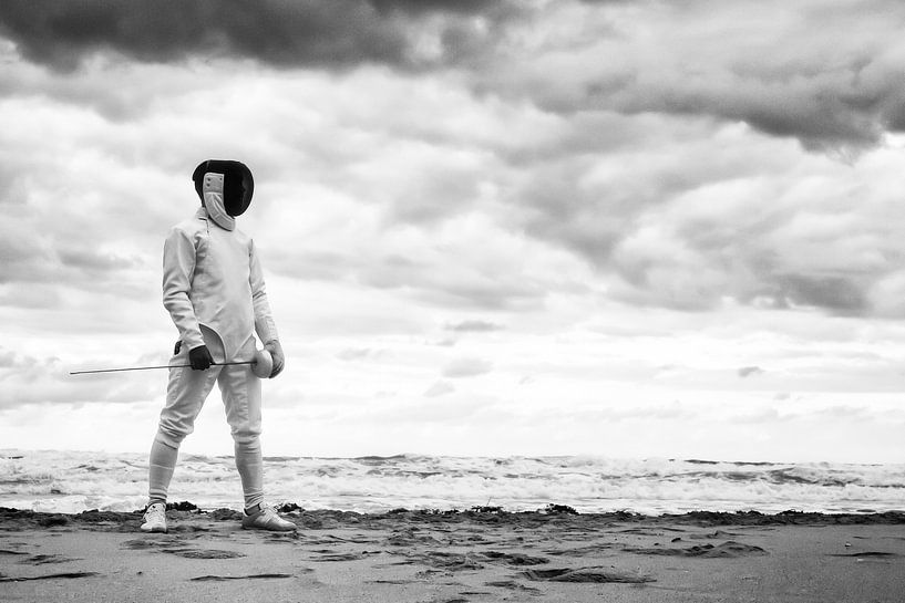 Fencing 2 by Irene Hoekstra