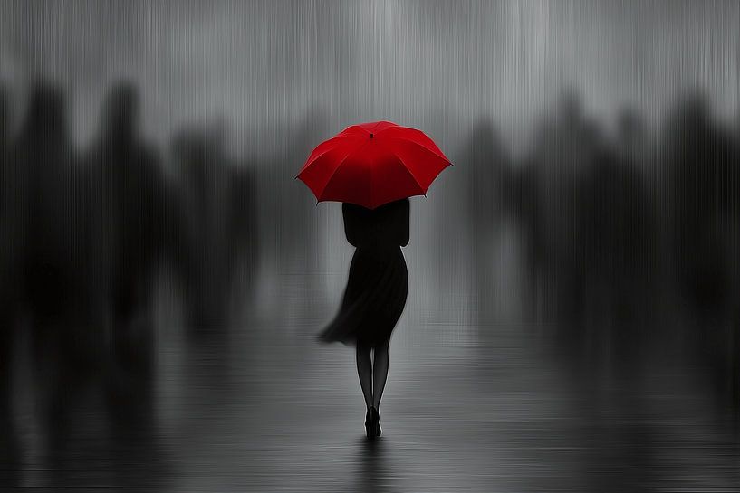 Le son de la couleur sous la pluie par Skyfall