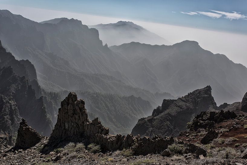 Berge auf La Palma von Angelika Stern
