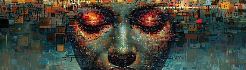 Women's portrait | Portrait by ARTEO Paintings