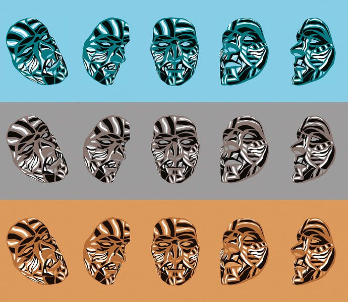 visage love soldiers par ART Eva Maria