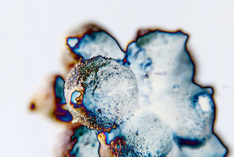 Abstraktie van Ding #003b von Peter Baak