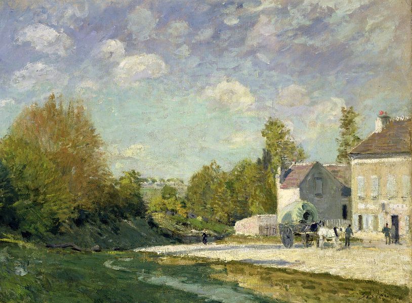 Alfred Sisley,Paysage von finemasterpiece