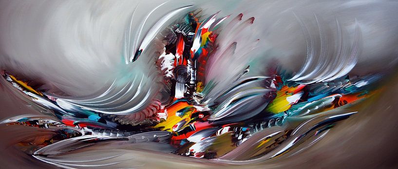 Touche de couleur par Gena Theheartofart