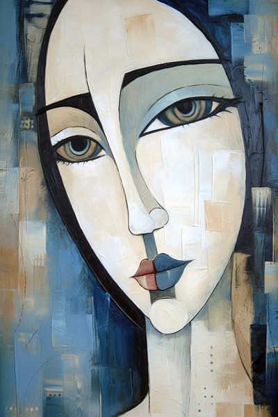 Woman abstract by Bert Nijholt