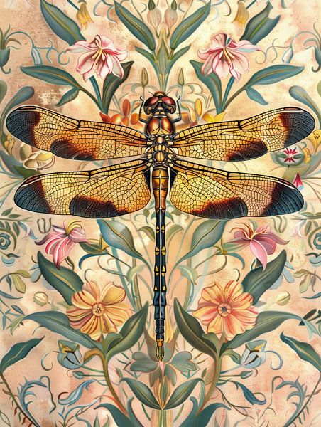 Blumenballett der Libelle von ByNoukk