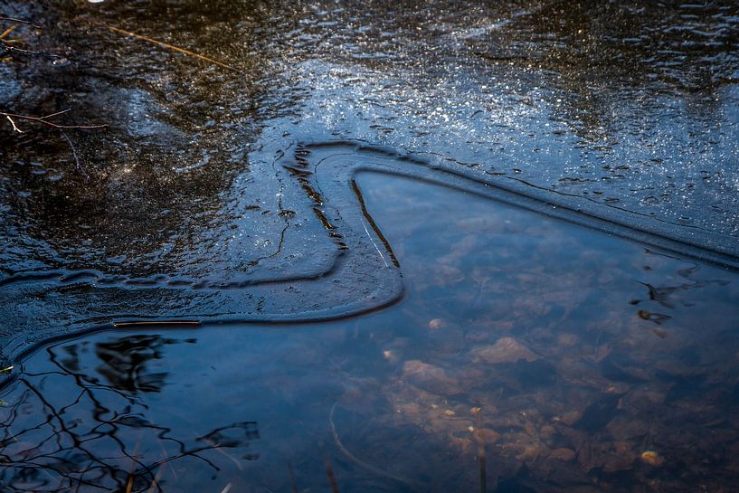 Gefrorene Linie von Kristof Mentens