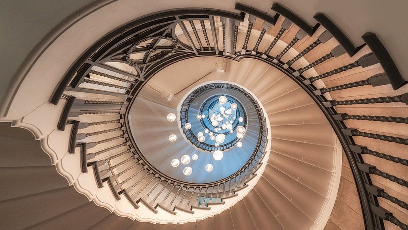 Spiral Stairs, London by Photo Wall Decoration