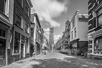 Via la Zadelstraat en direction du Dom d'Utrecht