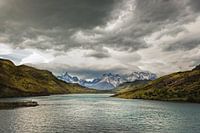 Meer in Patagonie, Chili. 