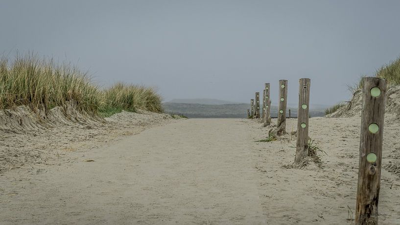 Strandausgang von Andre Klooster