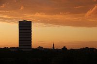 Coucher de soleil à Apeldoorn