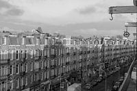 Javastraat captured in black and white