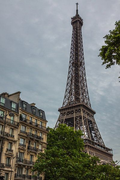 Vue mélancolique de la Tour Eiffel par Stefan Verheij