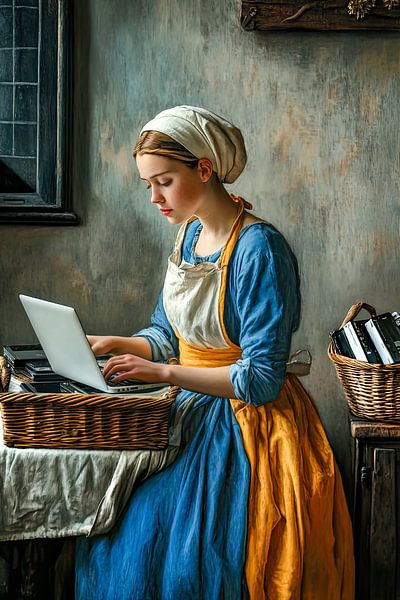 Voyage dans le temps à la table de la cuisine : la servante numérique par May