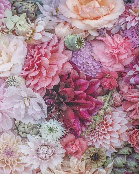 Zomer in de tuin van Marina de Wit