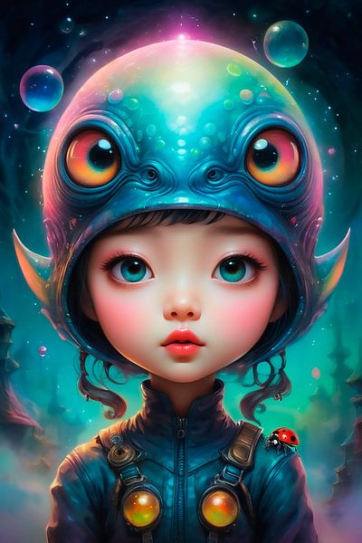 Alien Girl... von Ans Bastiaanssen