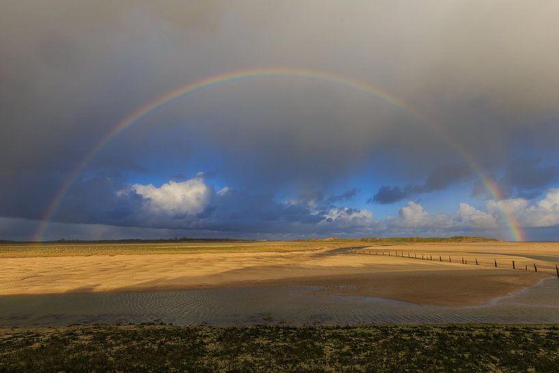Regenboog op het strand von Fotografie Krist / Top Foto Vlaanderen