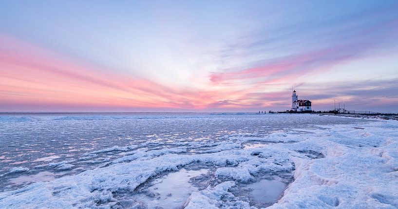 Het Paard van Marken - winter &amp; ijs  von Henk Verheyen