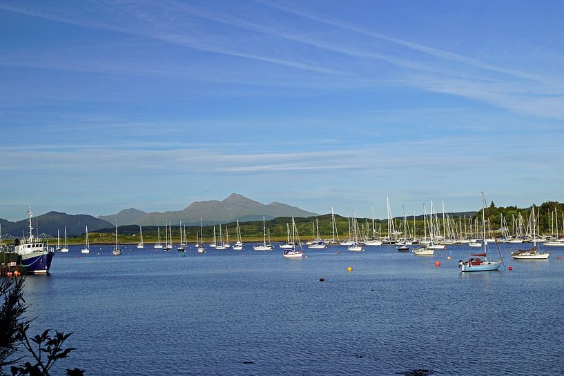 Hafen am Dunstaffnage Castle, Schottland, Vereinigtes Königreich von Babetts Bildergalerie