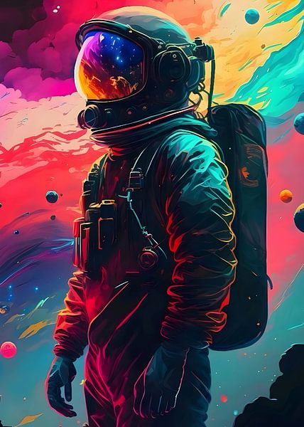 Weltraum von Phycho Art