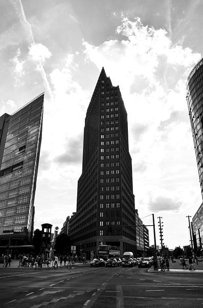 Panoramapunkt at the Potsdamer Platz Berlin by Henk Meima