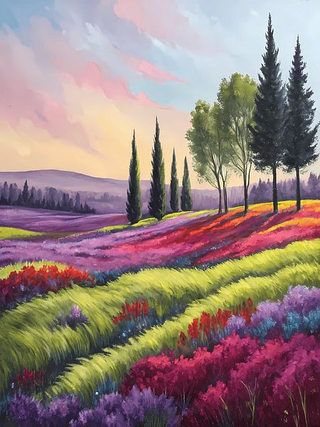 Whispers of the Painted Valley by Artistic