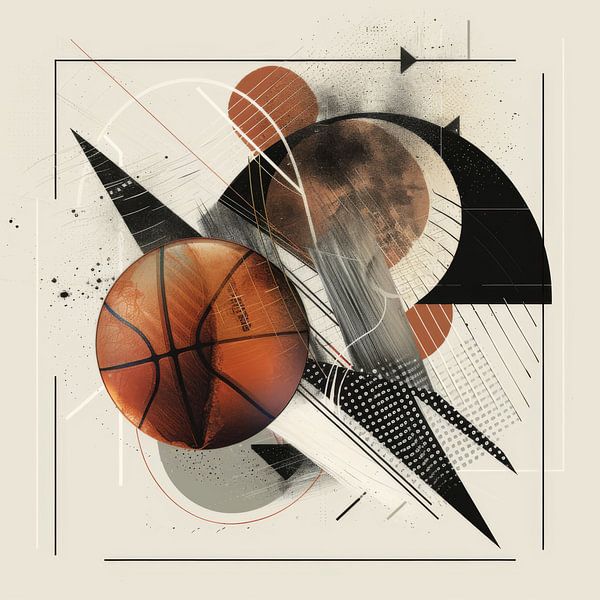 Basketball by Poster Art Shop