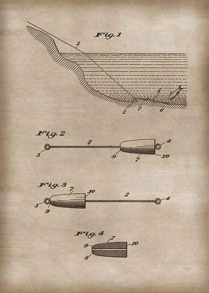 Vintage Fishing Tackle by Steven Kingsbury