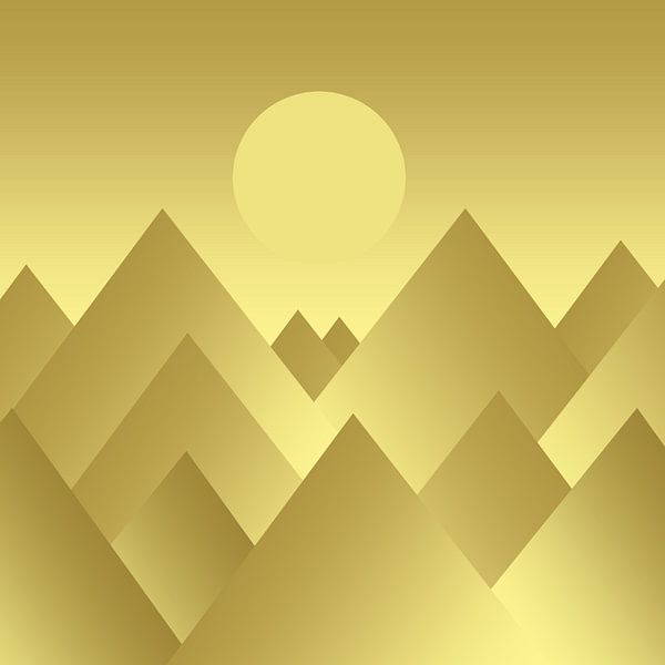 Sonne und  Berge von Violetta Honkisz