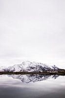 Mountain in reflection