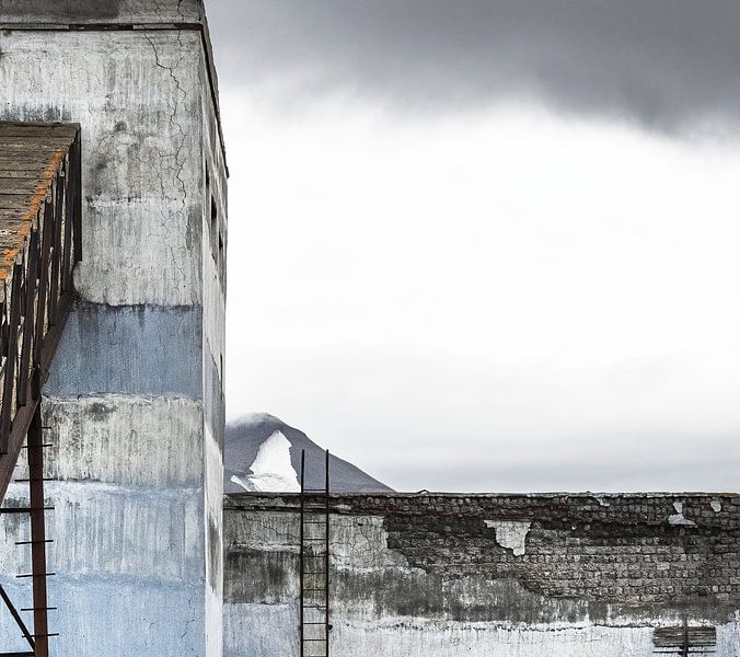 Detail of an abandoned building on Svalbard by Anouschka Hendriks