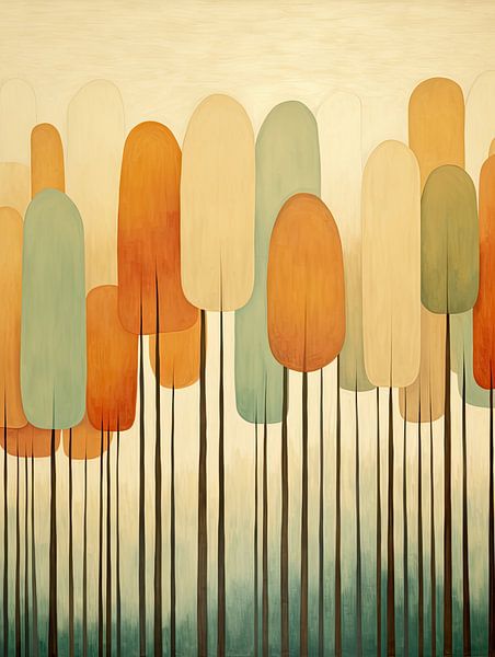 Abstract forest by Imagine