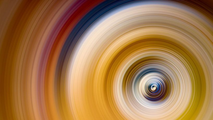 Concentrische cirkels van Günter Albers